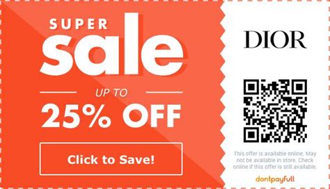 dior code 2021|Dior coupon codes.